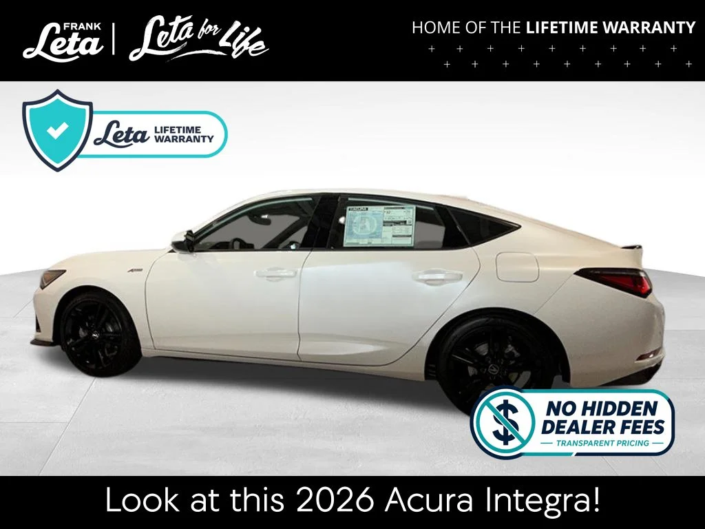 New 2026 White Acura A-Spec Tech Package image 2