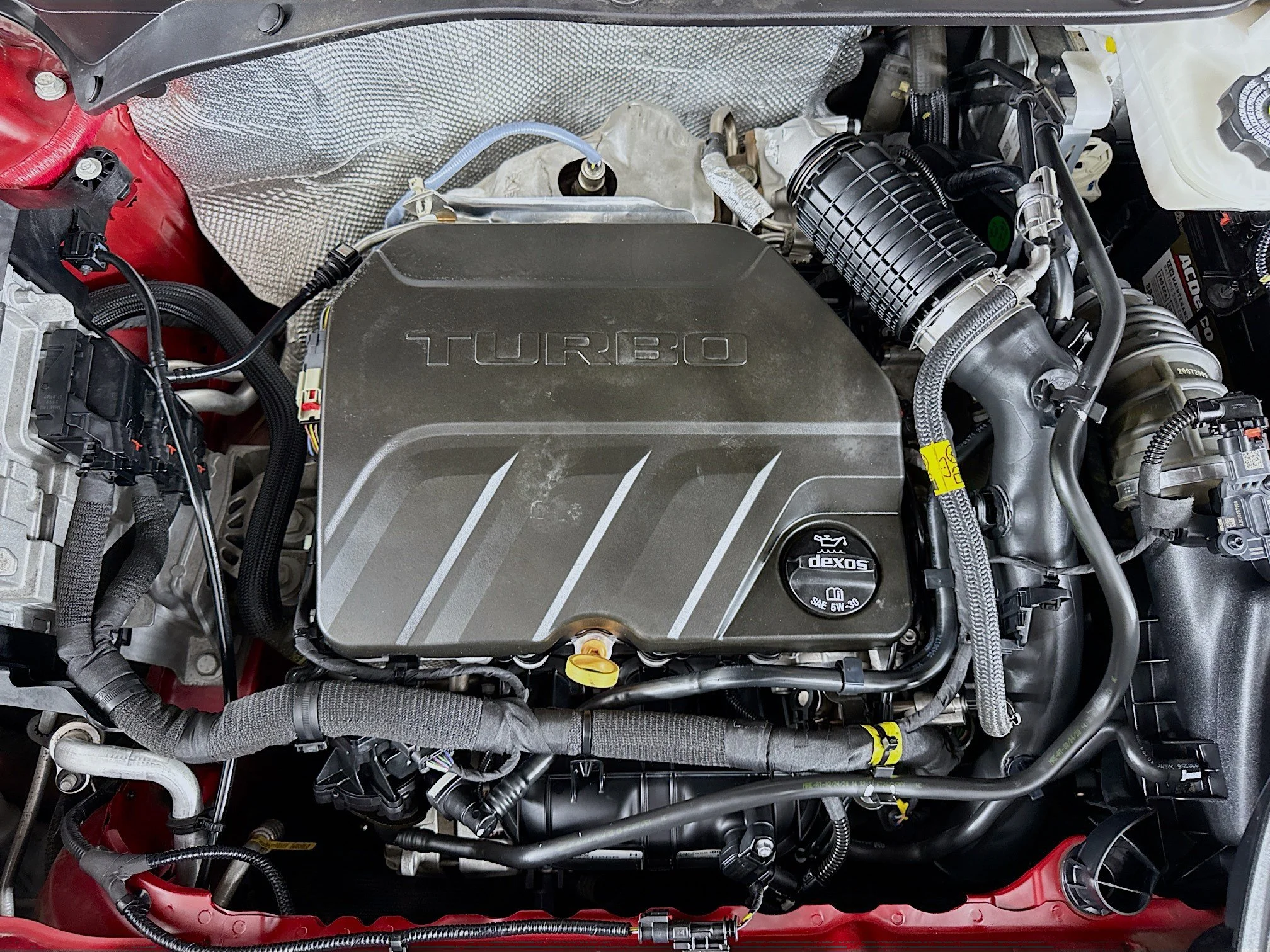 Used 2021 SCARLET RED METALLIC Chevrolet LS image 30
