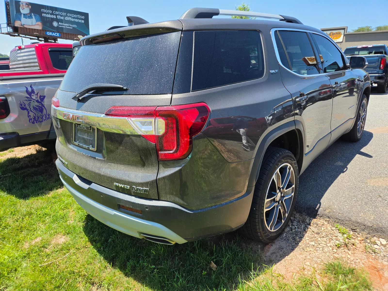 Used 2020 SMOKEY QUARTZ METALLIC GMC SLT image 5