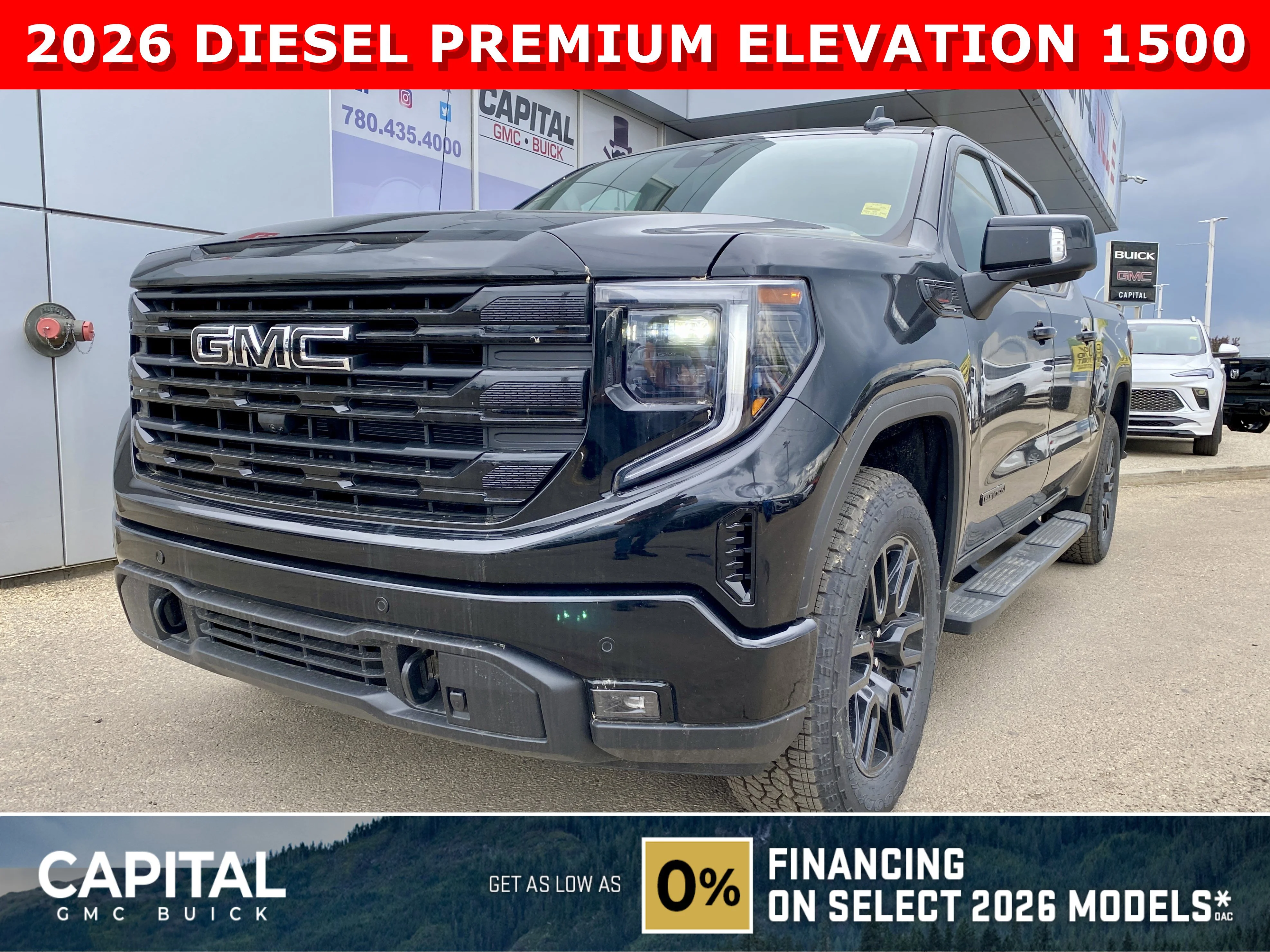 New 2026 ONYX BLACK GMC Elevation image 1