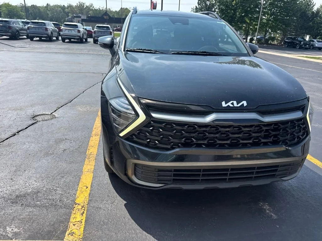 Used 2024 Ebony Black Kia X-Line image 6