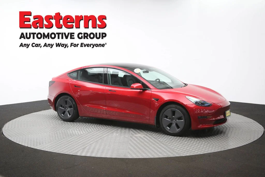 Used 2022 Red Tesla Base image 45