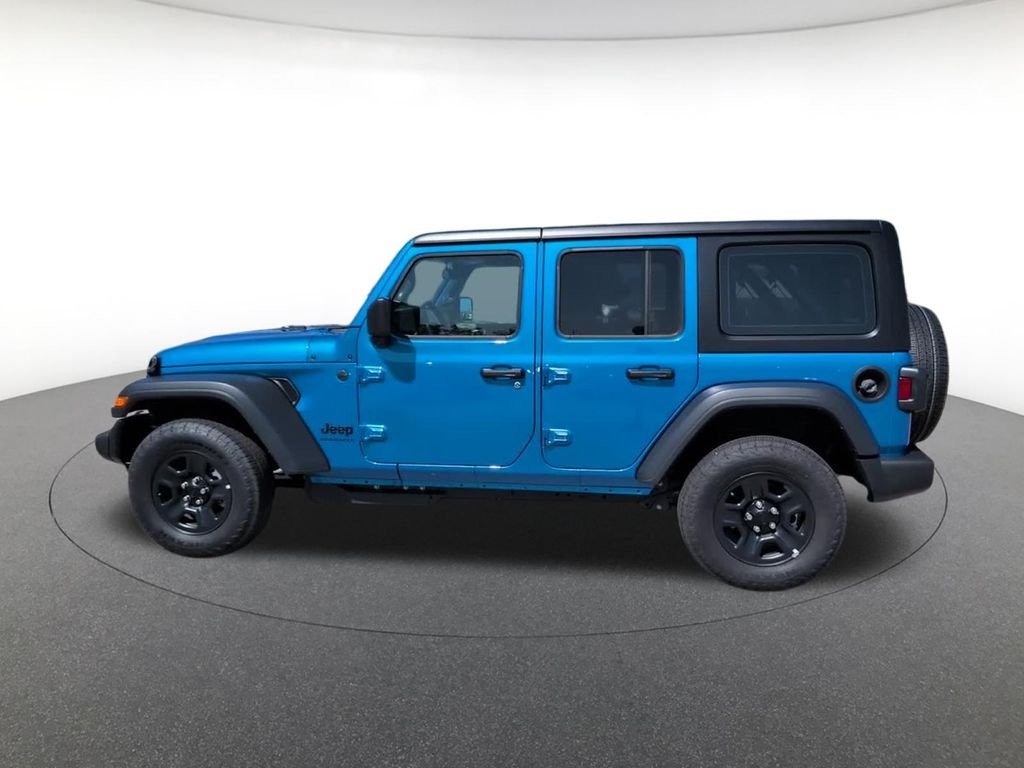 New 2026 Hydro Blue Pearl-Coat Exterior Paint Jeep Sport image 9