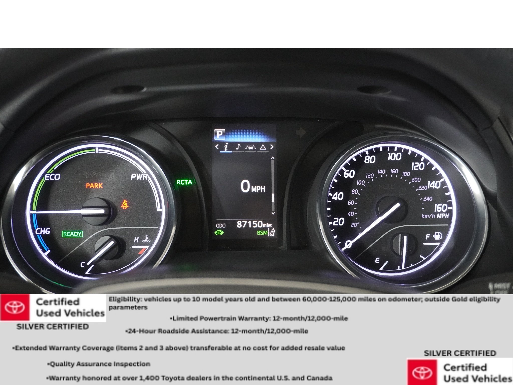 Certified Used 2020 Predawn Gray Mica Toyota Hybrid LE image 19