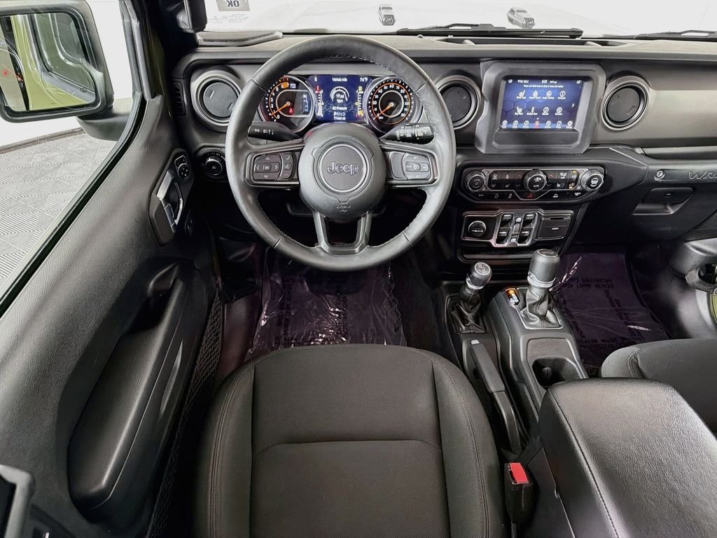 Used 2021 Green Jeep Unlimited Willys image 21