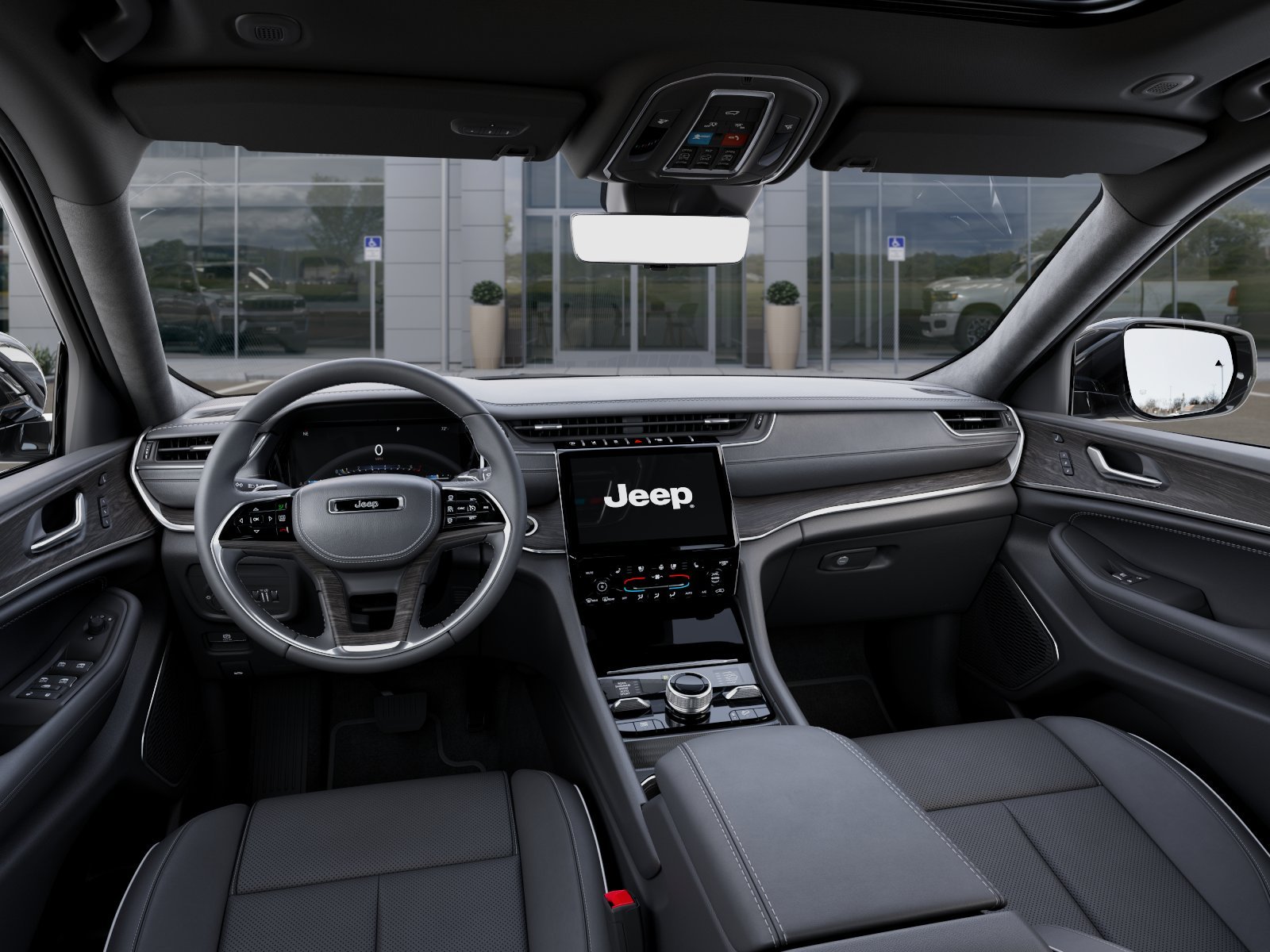 New 2025 Bright White Clear-Coat Exterior Paint Jeep Overland image 56