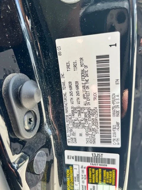 Used 2023 Black Toyota SR5 image 13