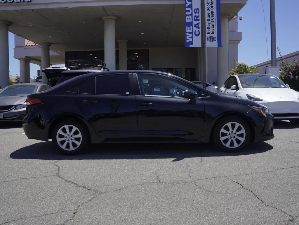 Used 2023 Black Toyota LE image 2