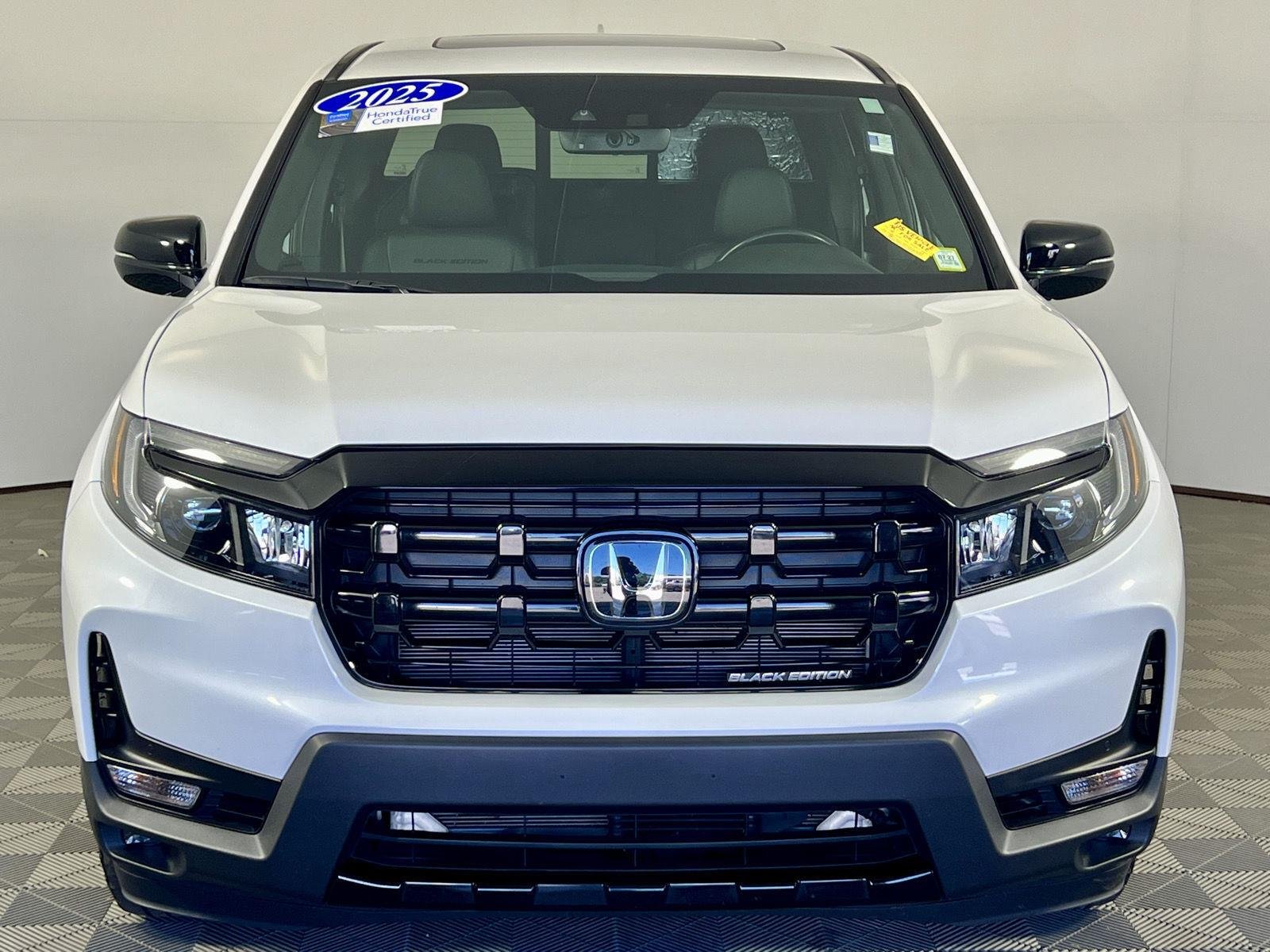 Used 2025 Platinum White Pearl Honda AWD BLACK EDITION image 2