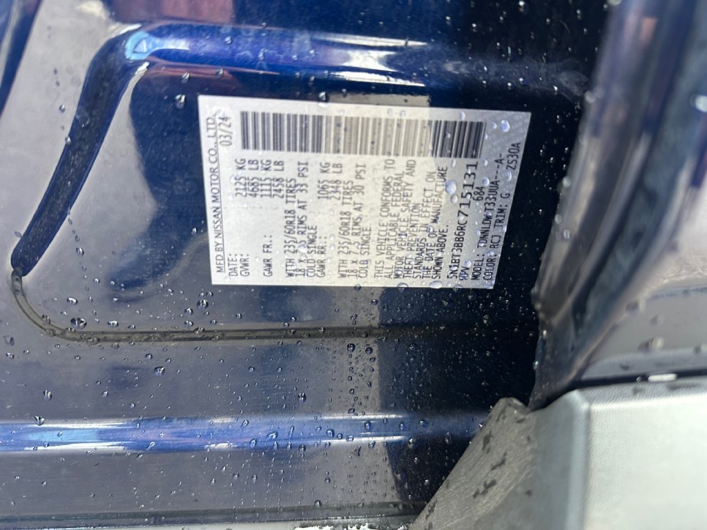 Used 2024 Blue Nissan SV image 20