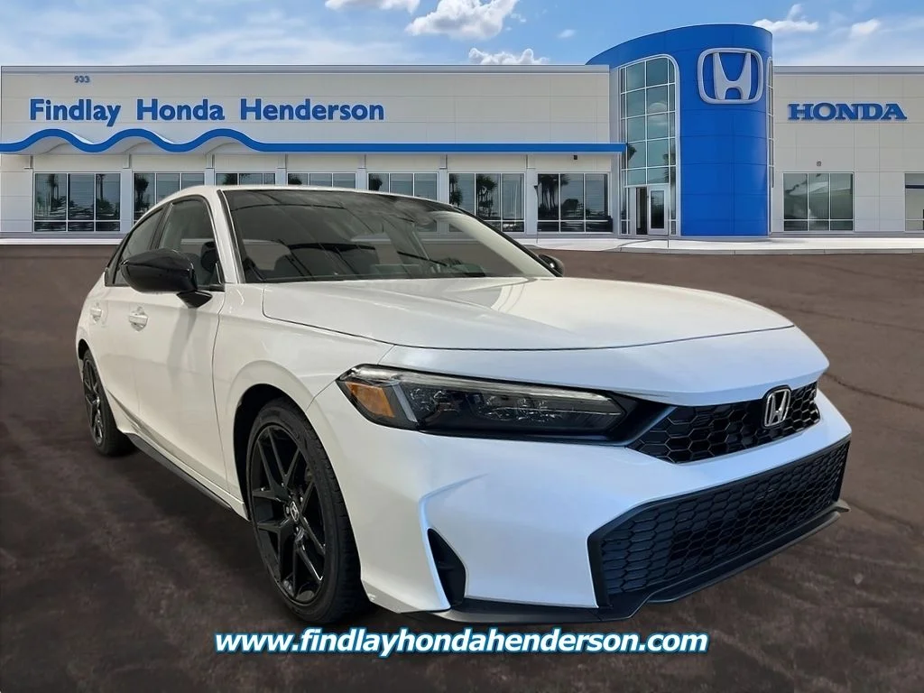 New 2026 Platinum White Pearl Honda Sport image 9