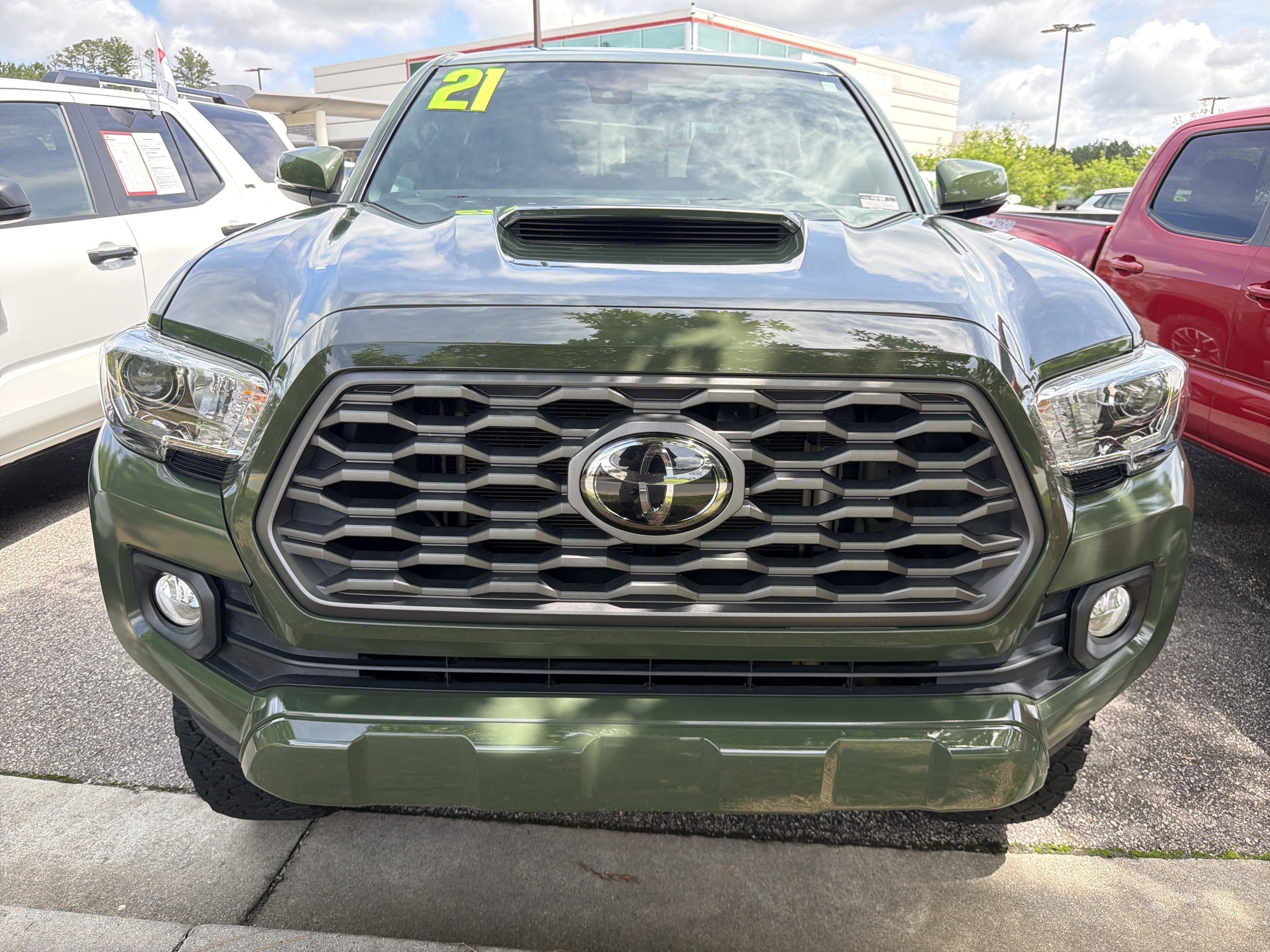 Used 2021 Army Green Toyota TRD Sport image 2