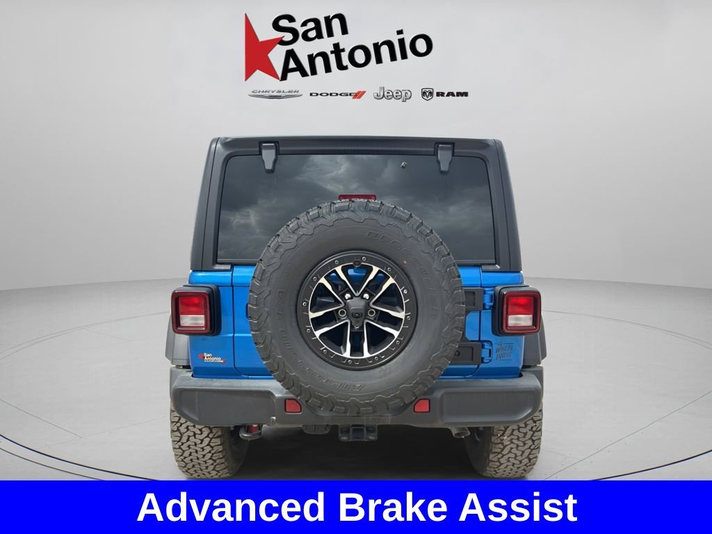 New 2026 Hydro Blue Pearl-Coat Exterior Paint Jeep Willys image 14