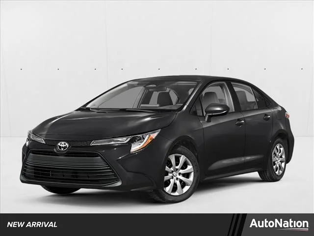 Used 2025 Black Toyota LE image 1