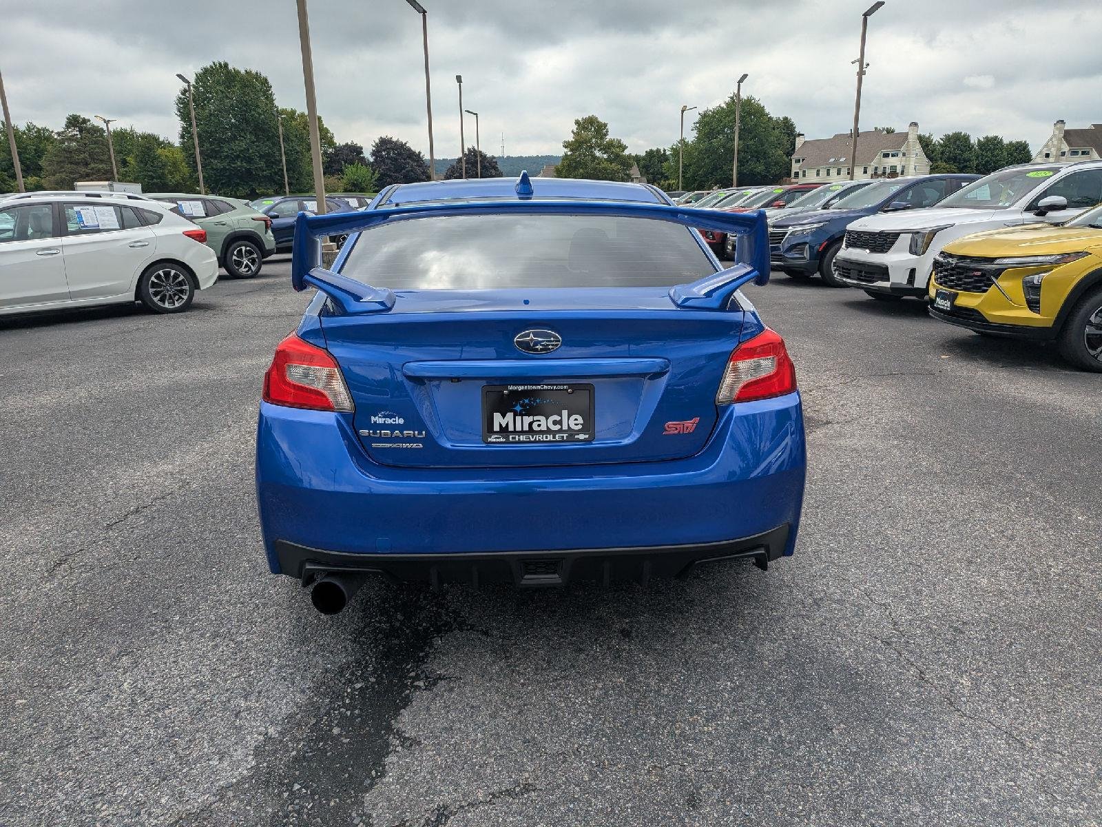 Used 2020 WR Blue Pearl Subaru STI image 6