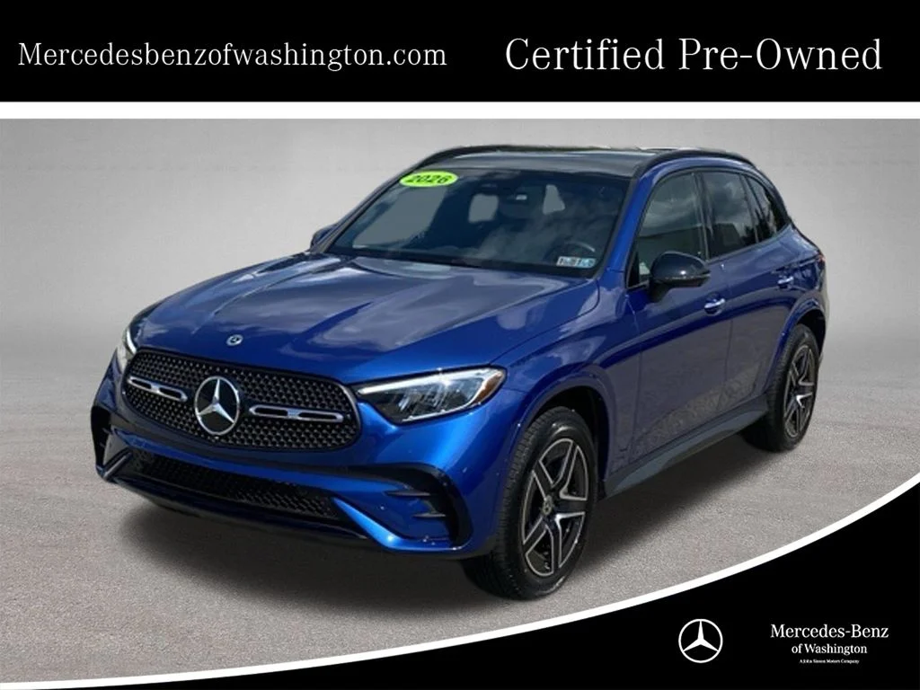 Used 2026 Blue Mercedes-Benz GLC 350e image 1