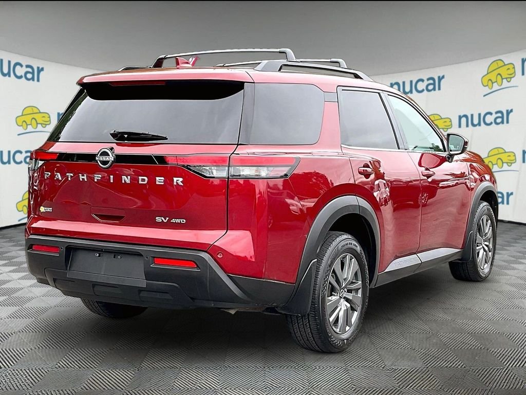Used 2022 Red Nissan SV image 6
