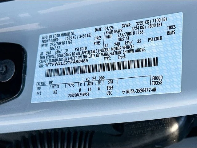New 2026 Avalanche Ford Tremor image 21