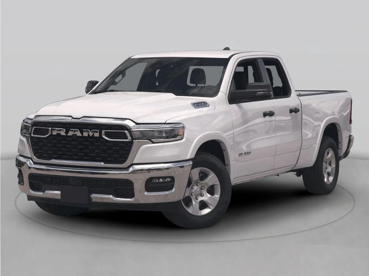 New 2026 Bright White Clear-Coat Exterior Paint RAM BIG HORN image 1