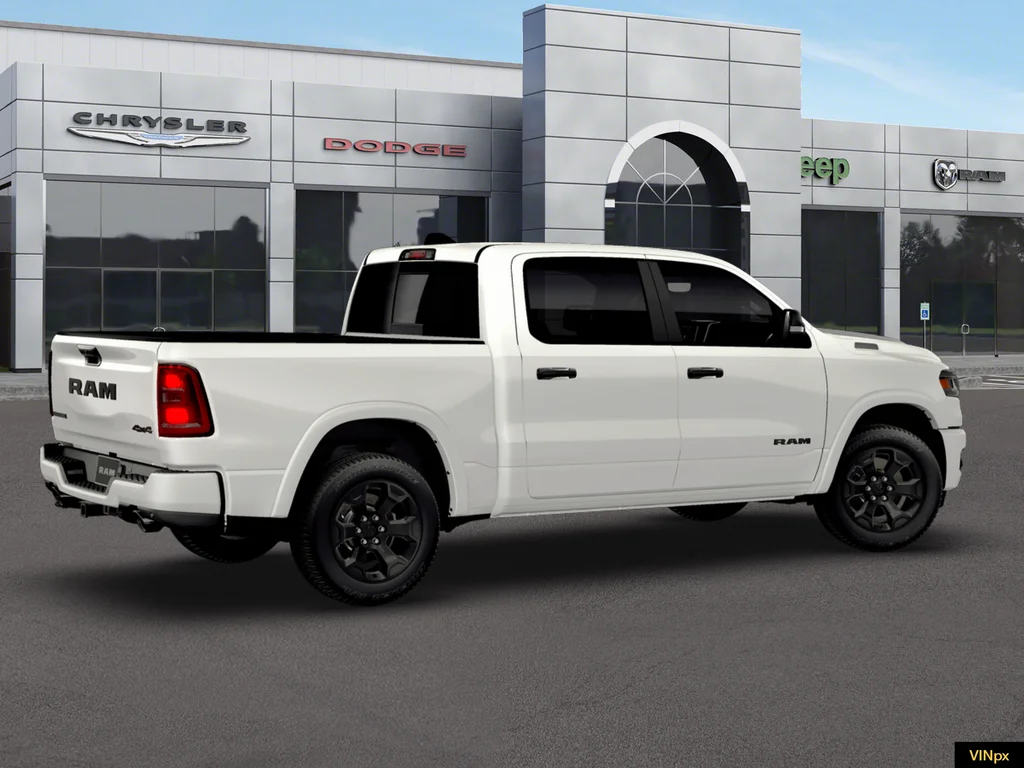 New 2026 Bright White Clear-Coat Exterior Paint RAM Big Horn/Lone Star image 8