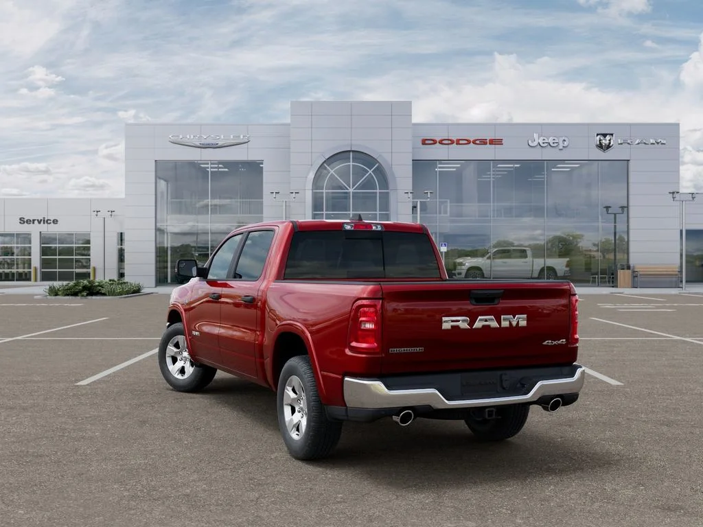 New 2026 Molten Red Pearl-Coat Exterior Paint RAM Big Horn/Lone Star image 3