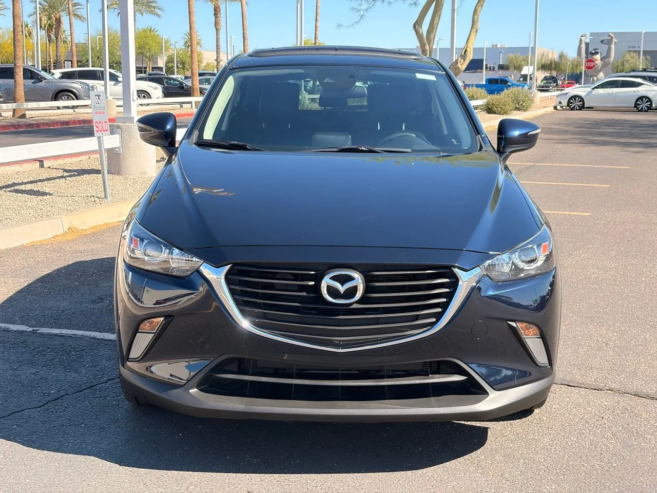 Used 2018 Deep Crystal Blue Mica Mazda Touring image 8