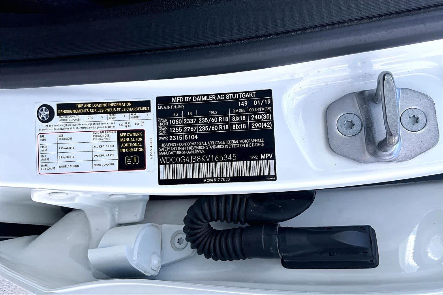 Used 2019 Polar White Mercedes-Benz GLC 300 image 29