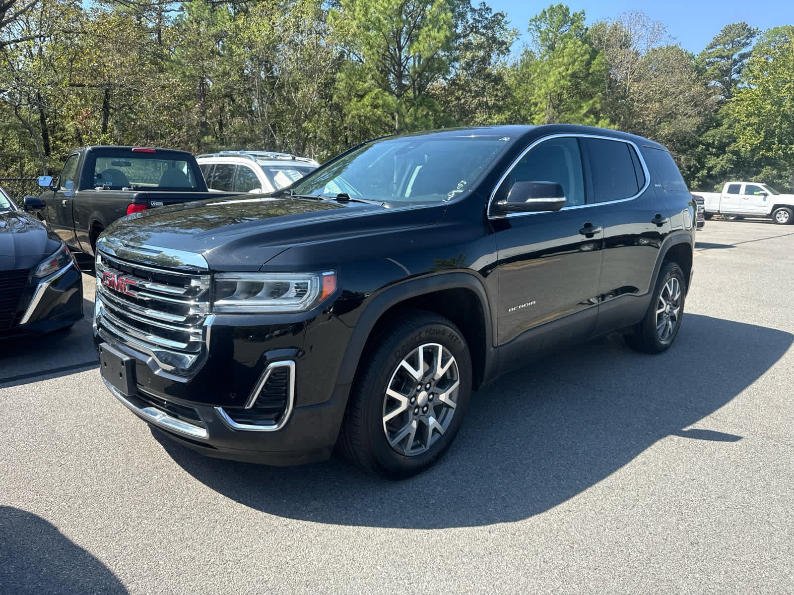 Used 2023 Ebony Twilight Metallic GMC SLE image 1