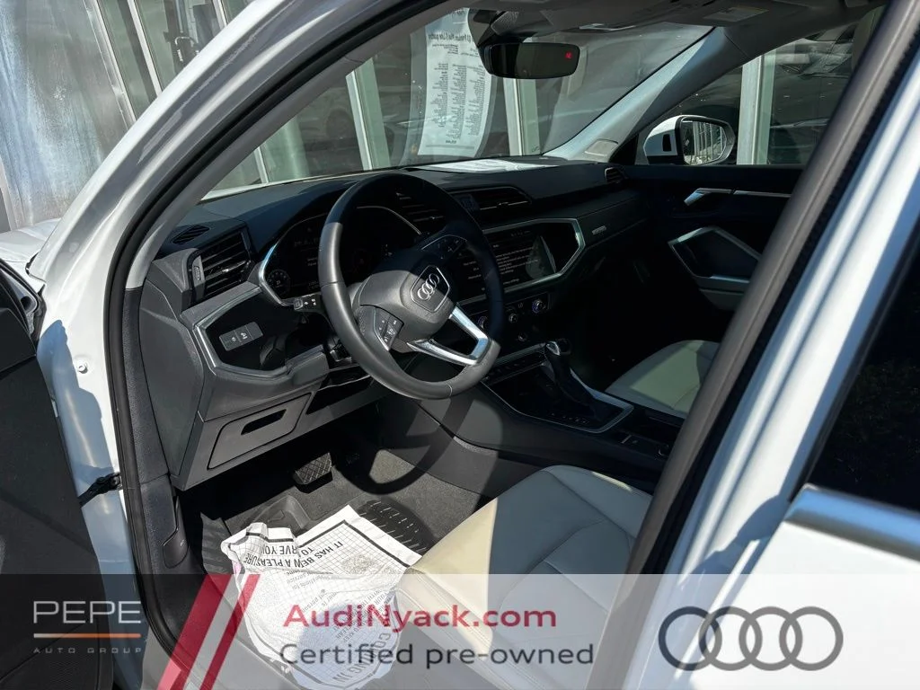 Certified Used 2023 White Audi Premium Plus image 11