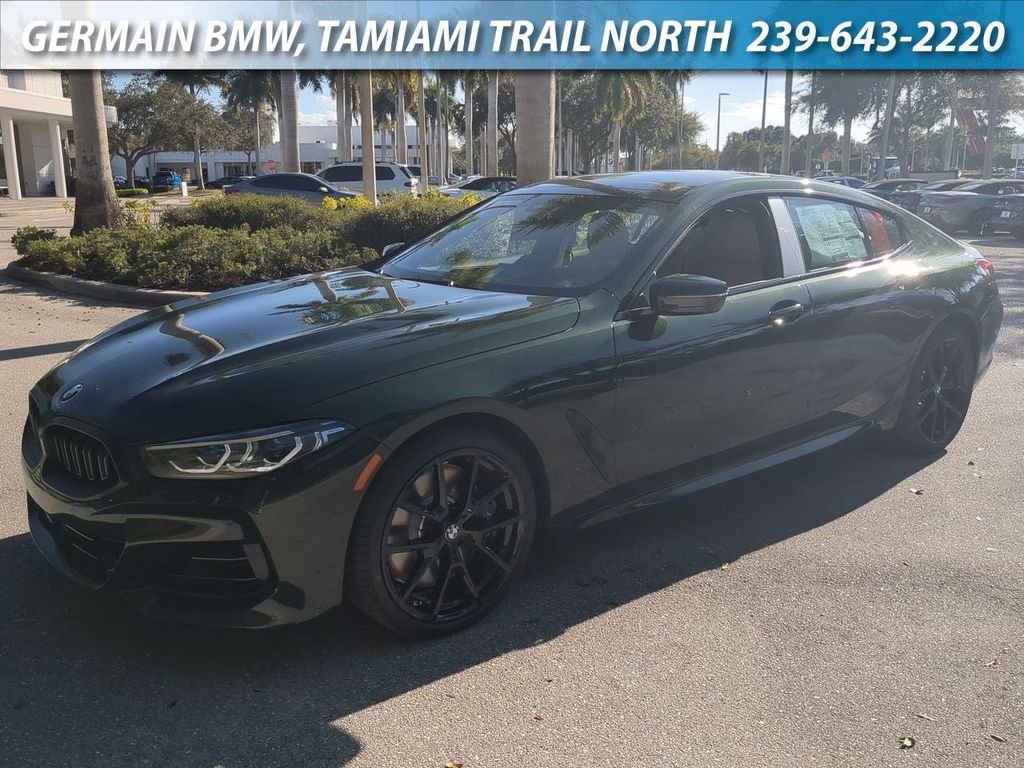 New 2026 San Remo Green Metallic BMW 840i xDrive Gran Coupe image 1