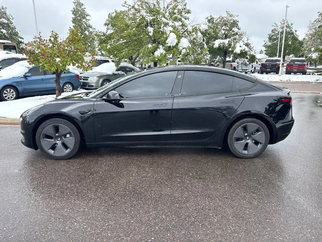 Used 2023 Tesla Model 3 Base with VIN 5YJ3E1EA4PF493876 for sale in Lone Tree, CO