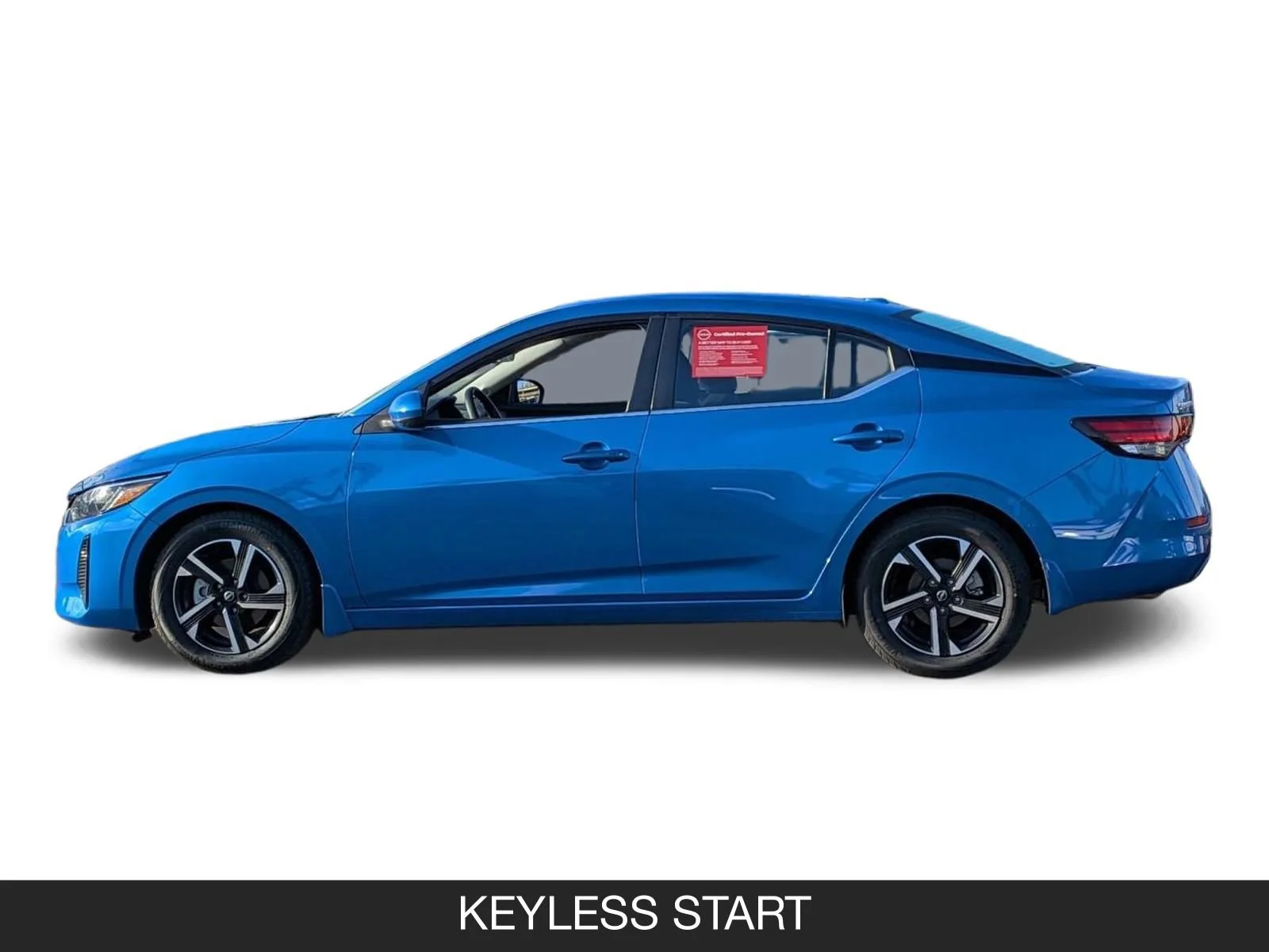 Used 2024 Electric Blue Metallic Nissan SV image 5