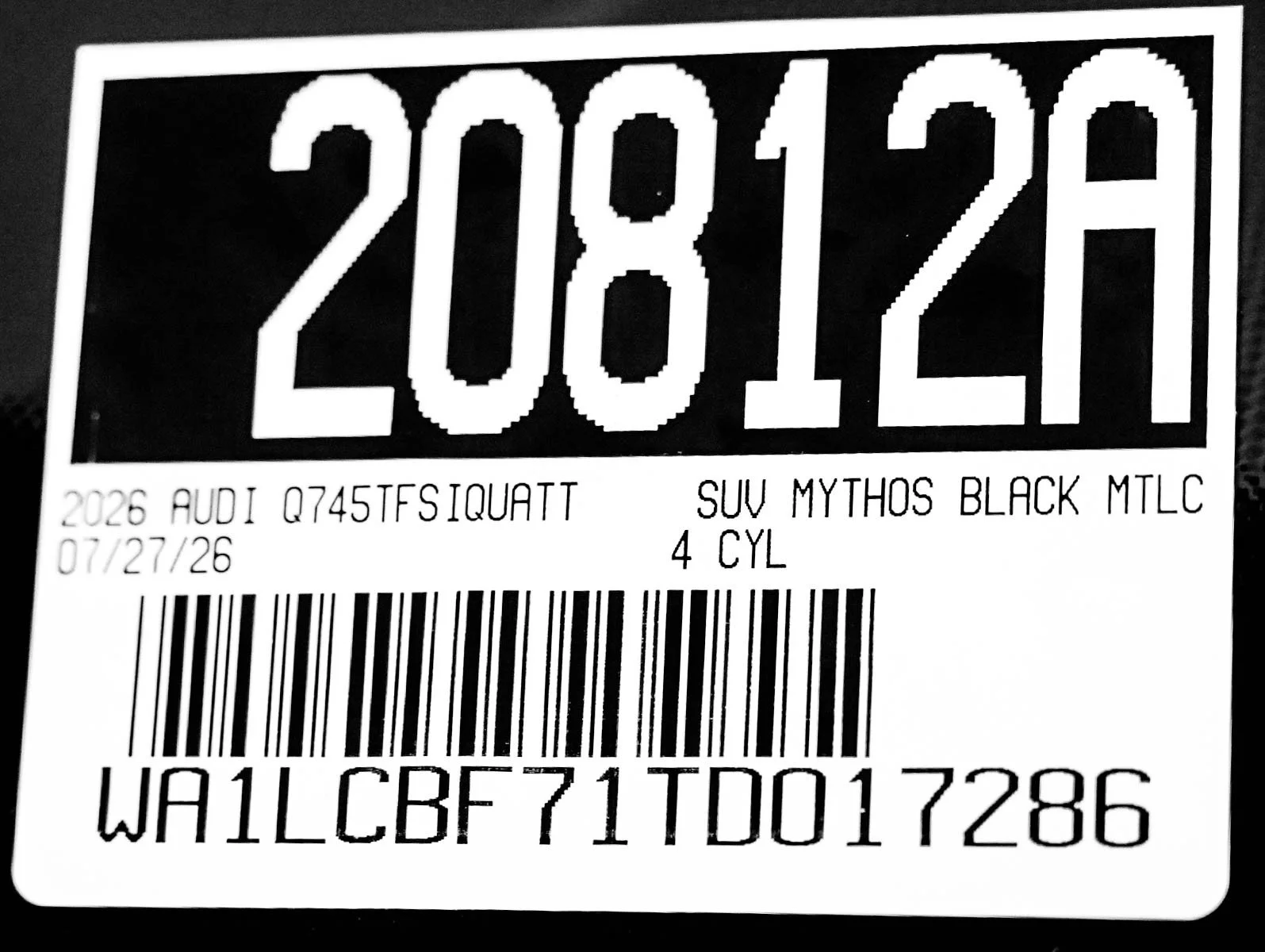 New 2026 Mythos Black Metallic Audi 45 Premium Plus image 27