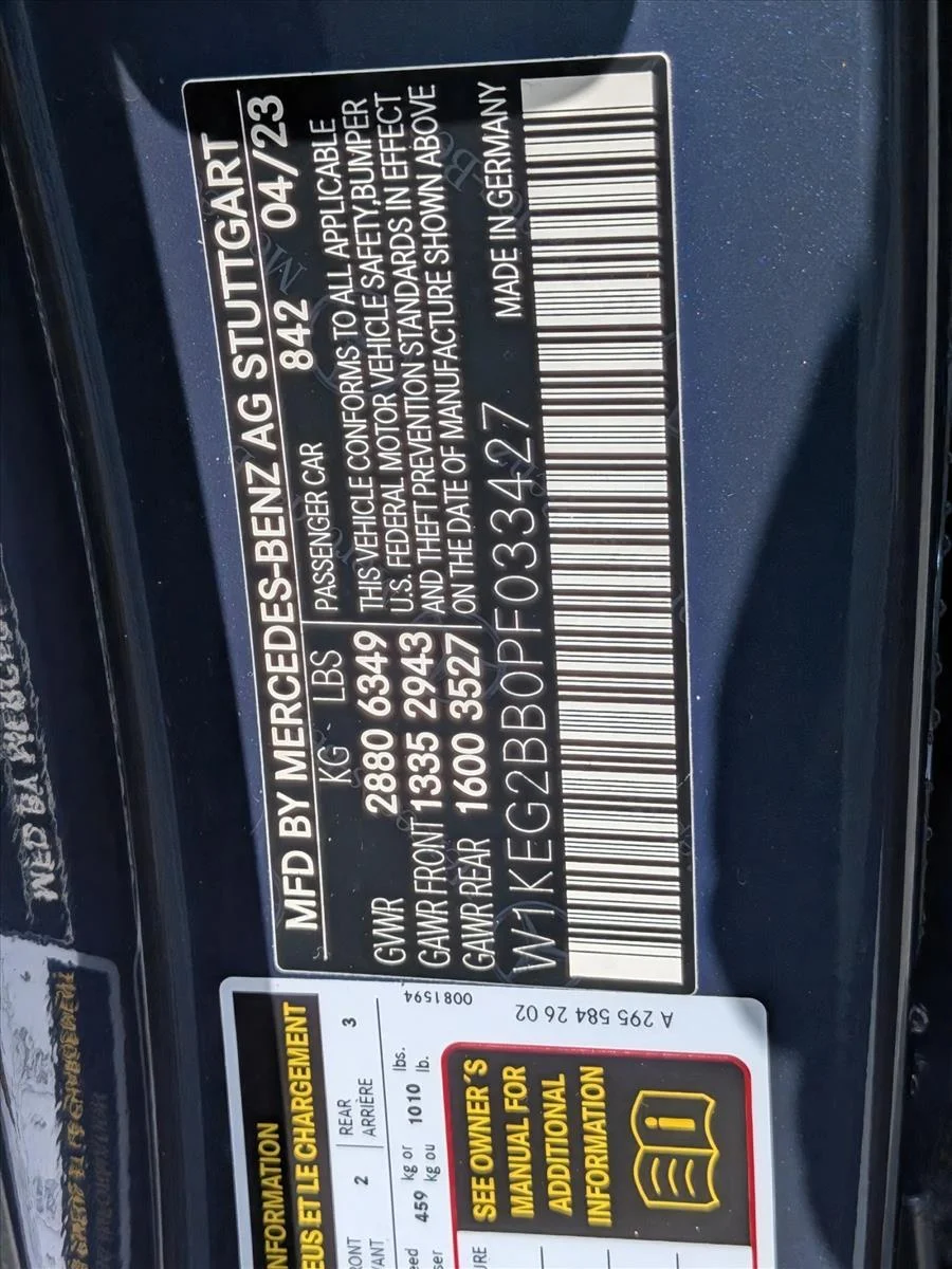 Used 2023 Twilight Blue Metallic Mercedes-Benz EQE 350+ image 25