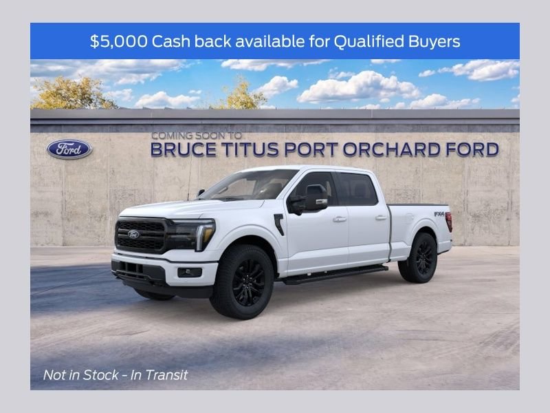 New 2026 White Ford Lariat image 1