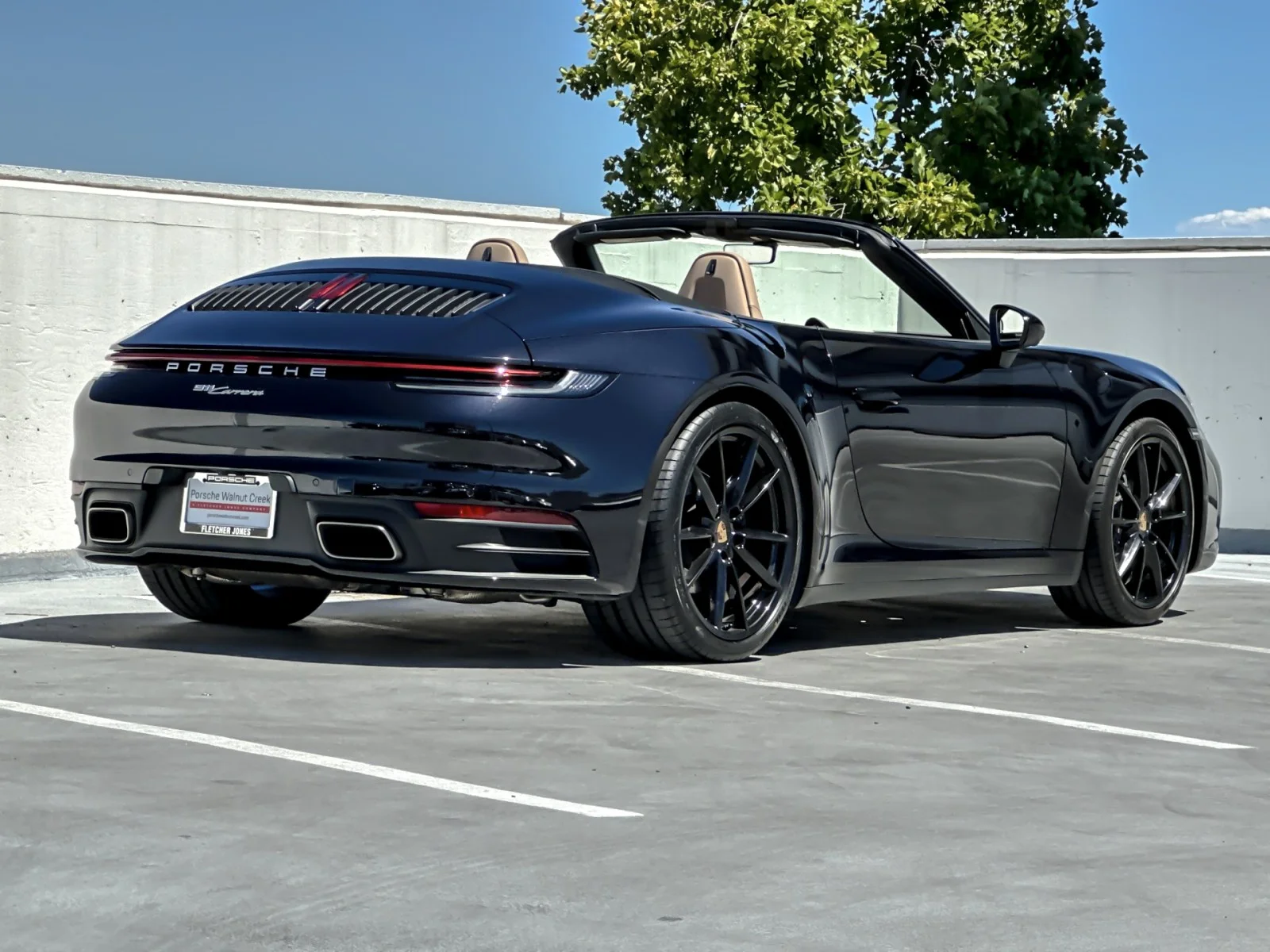 Used 2023 Jet Black Metallic Porsche Carrera Cabriolet image 8