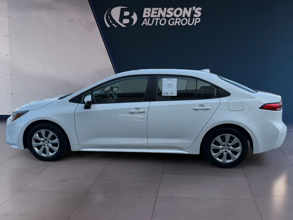 Used 2024 White Toyota LE image 2