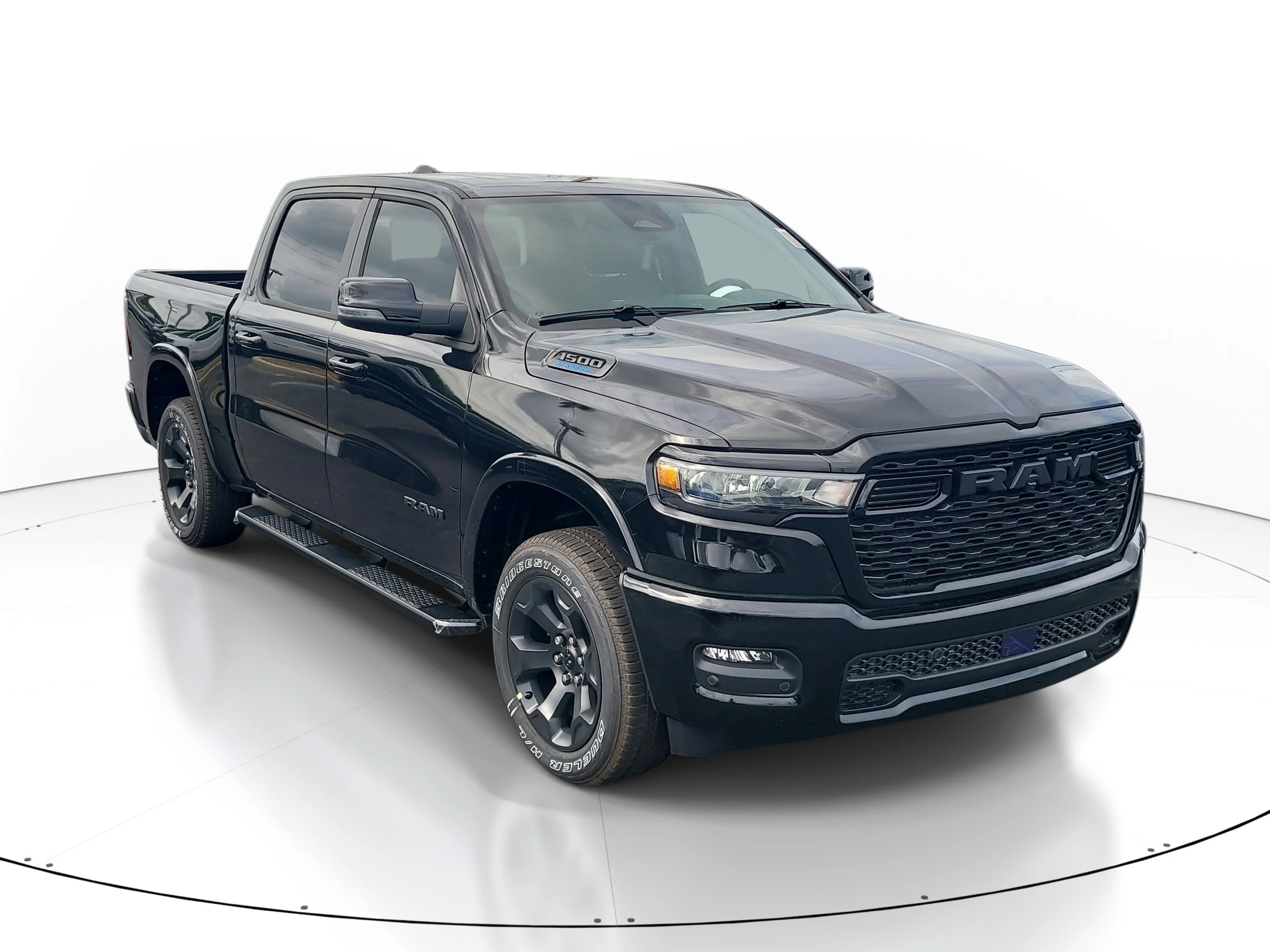 New 2026 Diamond Black Crystal Pearlcoat Ram Big Horn image 1