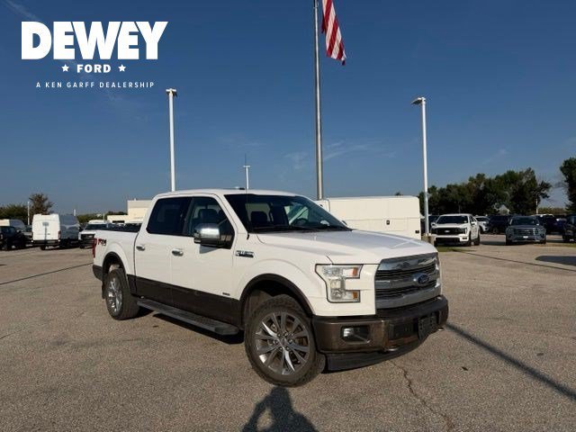 Used 2017 Oxford White Ford Lariat image 1