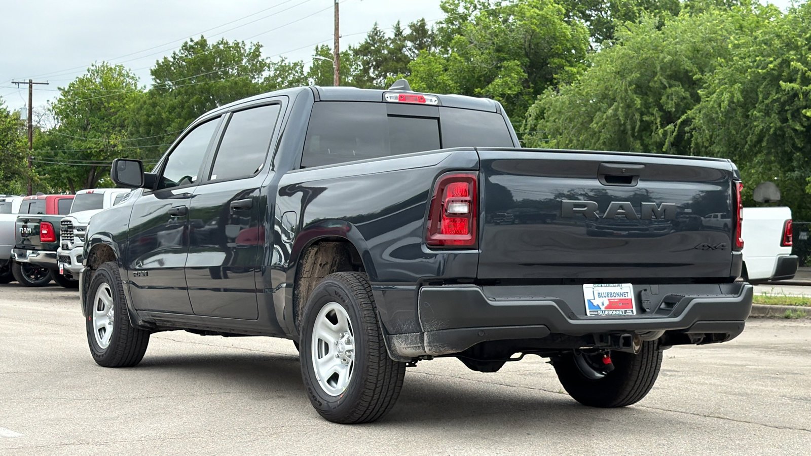 New 2026 Forged Blue Metallic Exterior Paint RAM Tradesman image 7