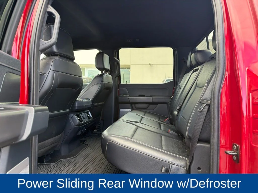 Used 2024 Rapid Red Metallic Tinted Clearcoat Ford Lariat image 14