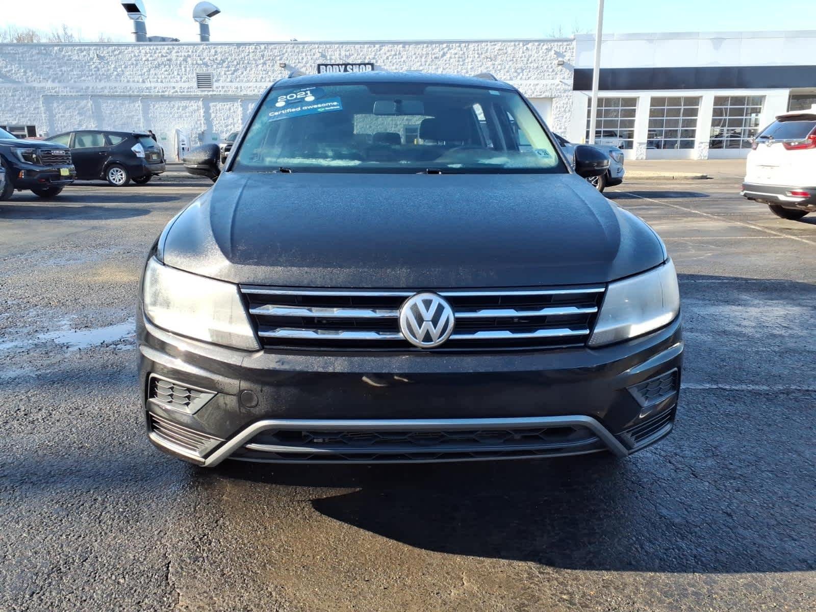 Used 2021 Volkswagen Tiguan S with VIN 3VV1B7AX0MM037962 for sale in East Windsor, NJ