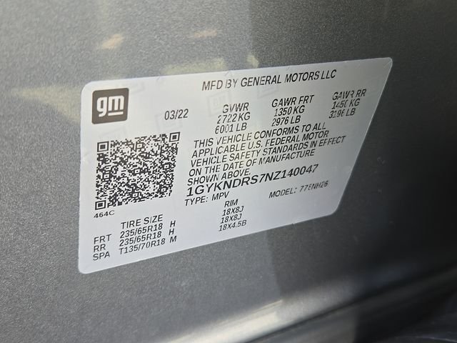 Used 2022 Steel Metallic Cadillac Premium Luxury image 28