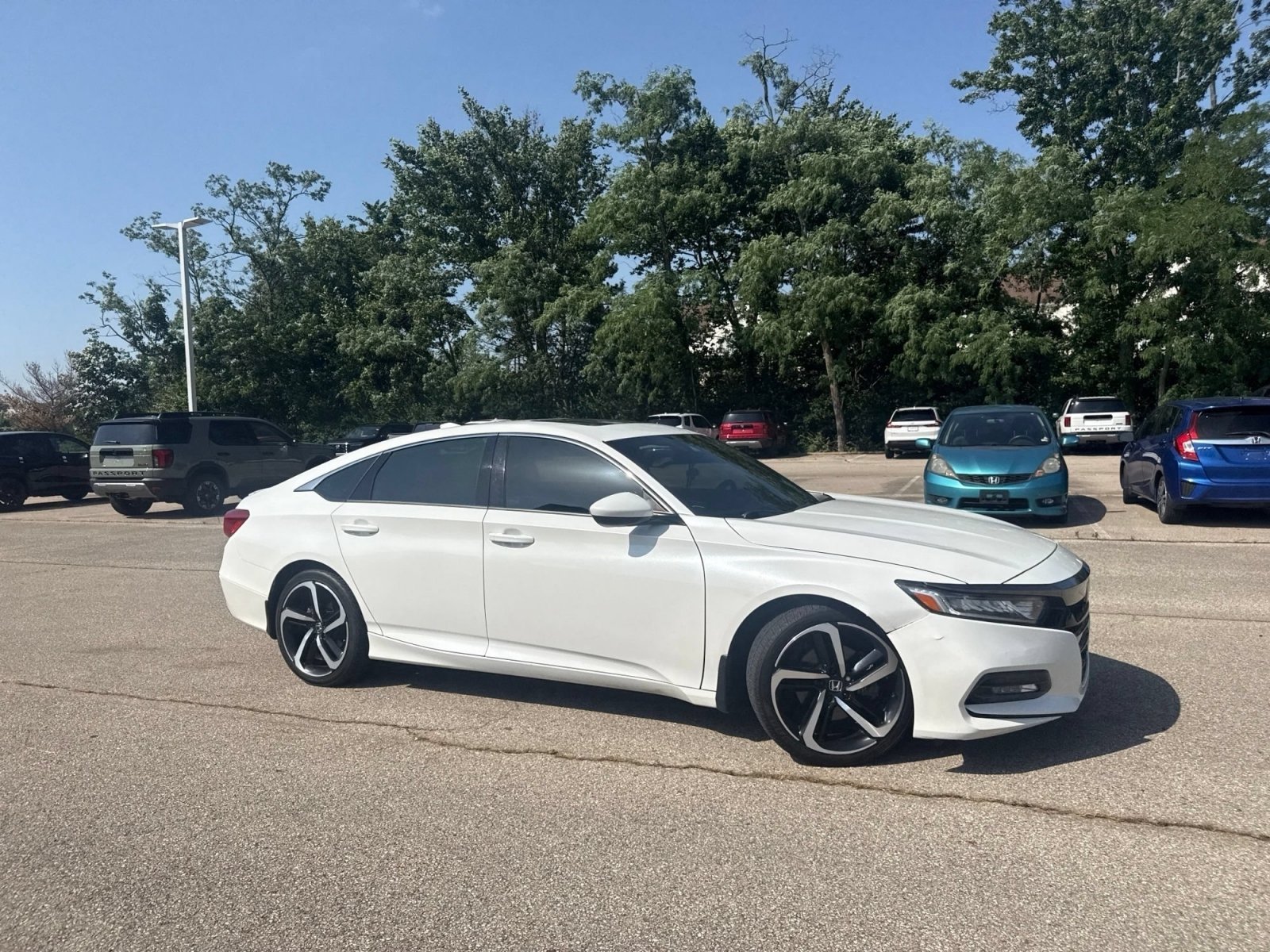 Used 2019 Platinum White Pearl Honda Sport 2.0T image 20
