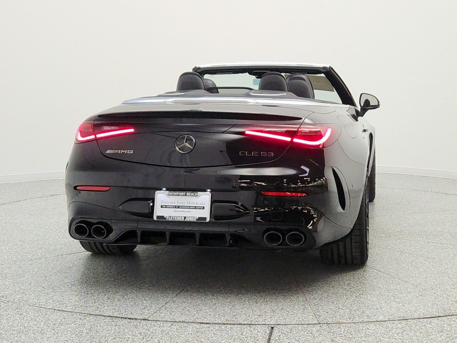 New 2026 Obsidian Black Metallic Mercedes-Benz AMG® CLE 53 4MATIC+ Cabriolet image 6
