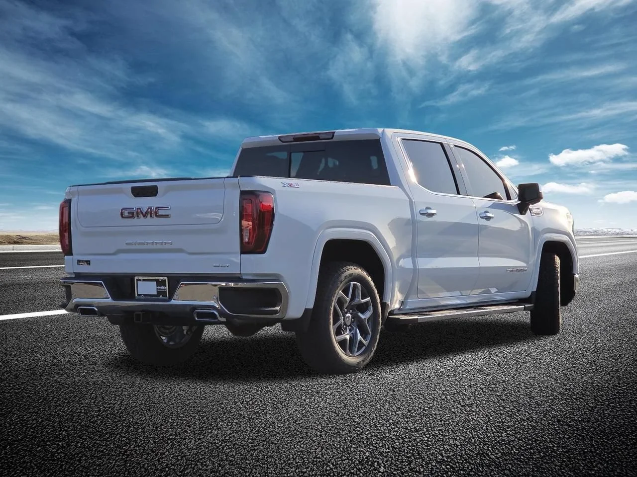 New 2026 Glacier White Tricoat GMC SLT image 21