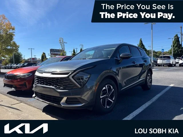 Used 2025 Gray Kia LX image 1