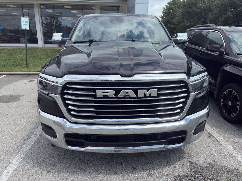 Used 2025 Diamond Black Crystal Pearlcoat Ram Laramie image 8