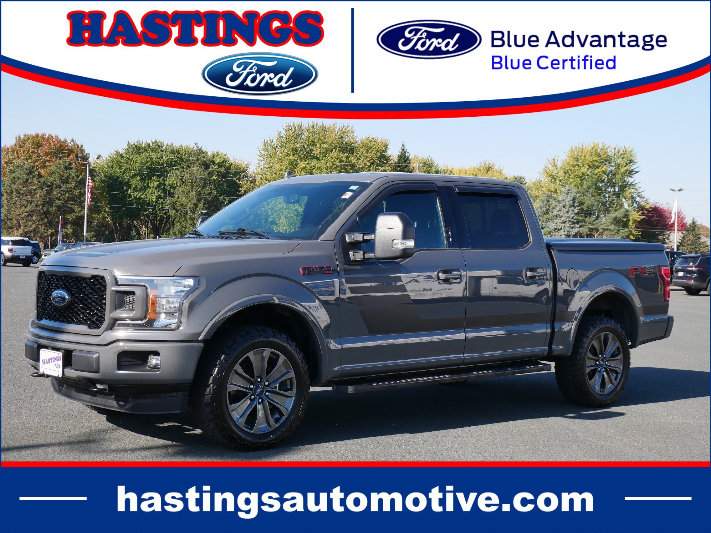 Certified Used 2018 Black Ford XLT image 1