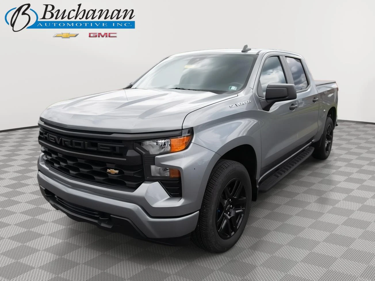 Used 2024 Sterling Gray Metallic Chevrolet Custom image 1